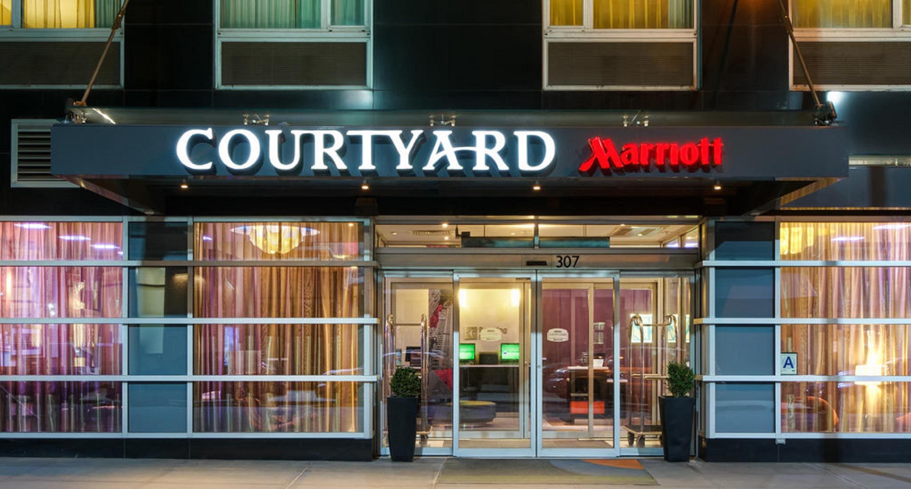 מלון ניו יורק Courtyard By Marriott Times Square West מראה חיצוני תמונה